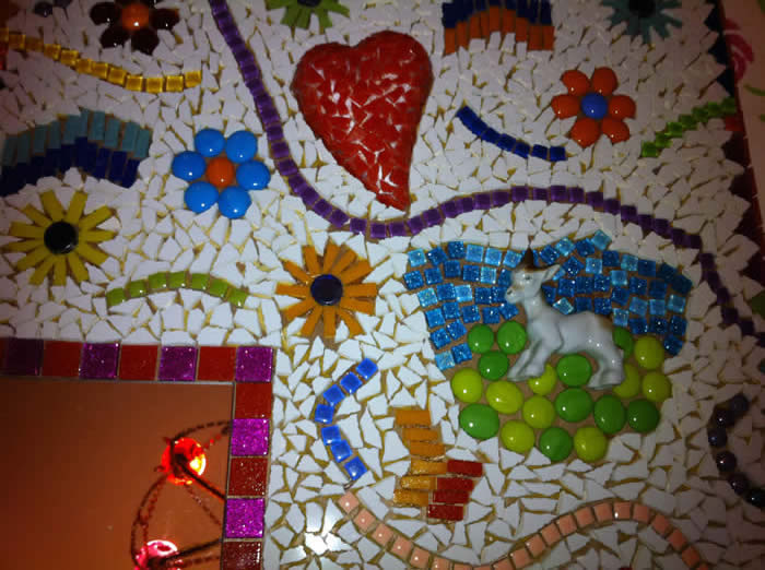 baby shower mozaiek bij expres-zo in utrecht workshop